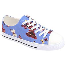 C Wonder Printed Cotton Canvas Sneaker