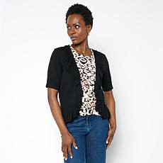 C Wonder Ruffle Cardigan