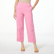 C Wonder Stretch Twill Wide-Leg Pant