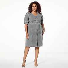 C Wonder Wonder Stretch Knit Denim Dress