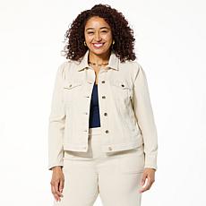 C Wonder Wonder Stretch Puff-Shoulder Jacket