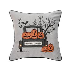 C&F Home Spooky Time Pillow with LED Light