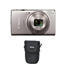 Canon PowerShot ELPH 360 HS 20.2MP Compact Digital Camera Bundle