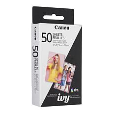 Canon ZINK 50-pack 2" x 3" Photo Paper for IVY Photo Printer