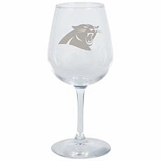 Carolina Panthers 12.75oz. Stemmed Wine Glass