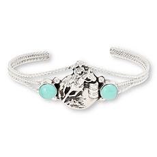 Chaco Canyon Barrel Racer Turquoise Cuff Bracelet