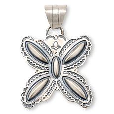 Chaco Canyon Sterling Silver Butterfly Pendant