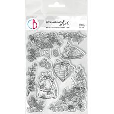 Ciao Bella  Clear Stamp Set 6" x 8" - Blackberries