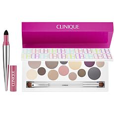 Clinique Party Eyes Palette and Pop Lip Shadow Set