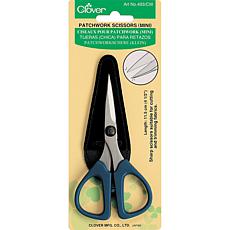 Clover Patchwork Scissors - Mini 4.5" with Sheath Cover