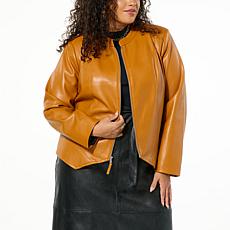 Colleen Lopez Faux Leather Jacket