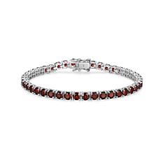 Colleen Lopez Sterling Silver Gemstone Tennis Bracelet