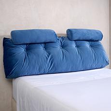 Concierge Collection Full/Queen Headboard Pillow w/2 Neck Pillows
