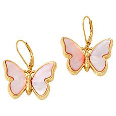 Connie Craig Carroll Jewelry Olivia Michelle Shell Butterfly Earrings