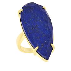 Connie Craig Carroll Jewelry Reid Pear Gemstone Solitaire Ring 
