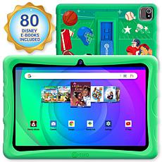 Contixo K103B 10.1" IPS Kids Tablet 64GB w/ 80 Disney eBooks and Case