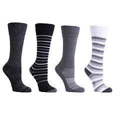 Copper Life 4-pack Infrared and Ultraguard Wide Over-the-Calf Socks