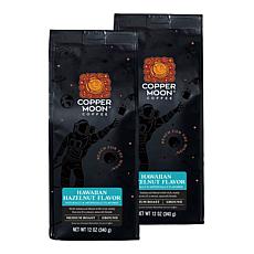 Copper Moon 2-pack Hawaiian Hazelnut Medium Roast Ground Coffee AS
