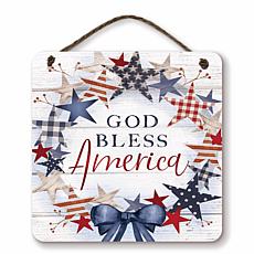 Courtside Market Celebrate 250 God Bless America 12x12" Artboard 