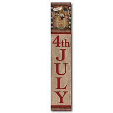 Courtside Market Celebrate 250 Liberty Mason 7x40" Wooden Artboard
