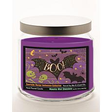 Courtside Market Halloween Boo Bat Monster Mint Choco Soy Wax Candle