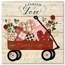 Courtside Market Loads of Love 24x24 Canvas Wall Art