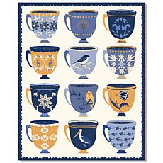 Courtside Market Scandi Teacups 20x24 Gallery-Wrapped Canvas