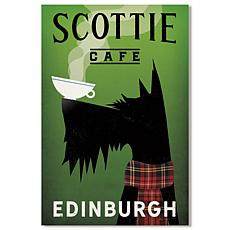 Courtside Market Scottie Cafe 24x36 Gallery-Wrapped Canvas