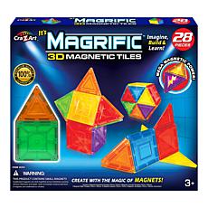 Cra-Z-Art Magrific 3D Magnetic Tiles - Magnetic Toy Set
