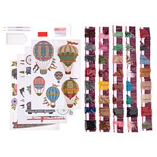 Craft Buddy Crystal Art Transportation Sticker Set