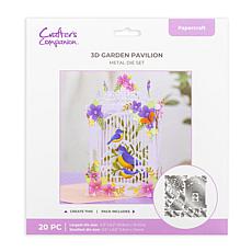 Crafter's Companion 3D Garden Pavilion Metal Die Set