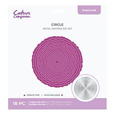 Crafter's Companion 8" Circle Nesting Die