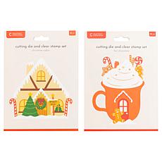 Crafter's Companion Christmas Shaped Card Base Dies