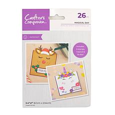 Crafter's Companion Magical Day Stamp, Die and Stencil Set