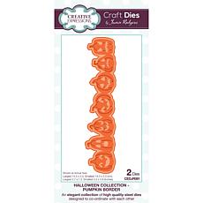 Creative Expressions Jamie Rodgers Halloween Pumpkin Border Craft Die