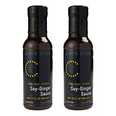 Curtis Stone (2) 12 oz. Soy-Ginger Sauce