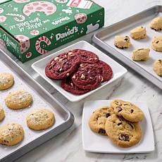 David's Cookies 118-Piece Red Velvet Cookie Dough Combo 10/20