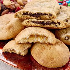 David's Cookies (60) 1.5oz Cookie Dough - Chocolate Chip & Apple Pie