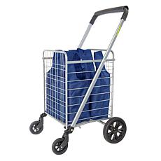dbest Cruiser Cart All-Terrain Shopping Cart w/Germ Guard & Sport Bags