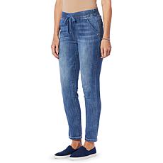 Democracy "Ab"leisure Pull-On High-Rise Roll Cuff Pant