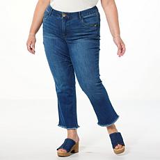 Democracy "Ab"solution® Embroidered Pocket Straight Leg Denim Jean
