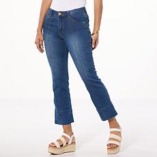 Democracy "Ab"solution® High-Rise Kick Flare Jean with Slits