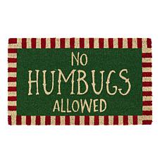 Design Imports No Humbugs Doormat