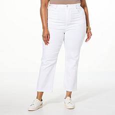 DG2 by Diane Gilman Coolmax® Stretch Denim Essential Crop Jean