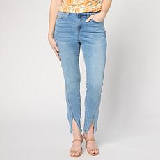 DG2 by Diane Gilman Legacy Stretch Slit Front Skinny Jean