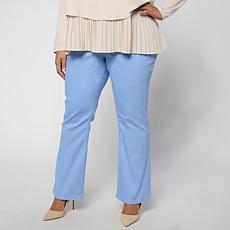 DG2 by Diane Gilman Virtual Stretch Denim Bootcut Jean - Hydrangea