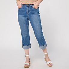 DG2 by Diane Gilman Virtual Stretch Straight Crop Jean