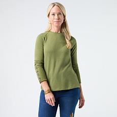 DG2 Cuffed Raglan Sleeve Top