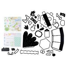 Diamond Press 3D Basket Stamp & Die Set