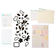 Diamond Press Birds of a Feather Stamp, Die and Stencil Kit